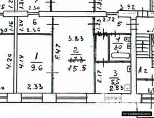 2-к квартира, вторичка, 42м2, 1/4 этаж