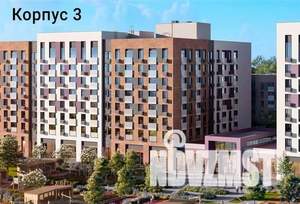 2-к квартира, строящийся дом, 64м2, 4/8 этаж