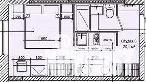 3-к квартира, вторичка, 53м2, 1/4 этаж