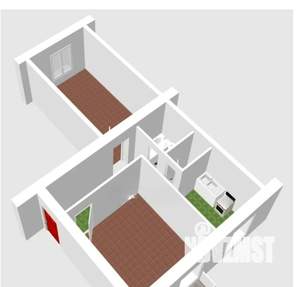 2-к квартира, вторичка, 54м2, 5/5 этаж