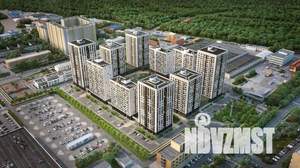 1-к квартира, строящийся дом, 51м2, 10/22 этаж