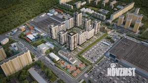 1-к квартира, строящийся дом, 44м2, 18/22 этаж