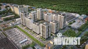 1-к квартира, строящийся дом, 45м2, 4/22 этаж