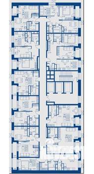2-к квартира, строящийся дом, 46м2, 13/17 этаж