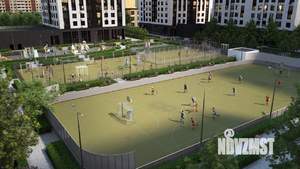 2-к квартира, строящийся дом, 54м2, 13/22 этаж