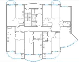 1-к квартира, строящийся дом, 52м2, 16/19 этаж